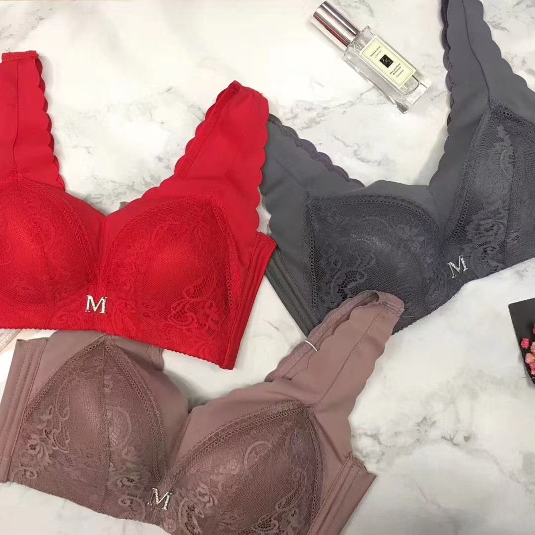 Kashi Dashi 215 최신 통기성 및 편안한 폴리 소형 대형 처짐 방지 심리스 레이스 브라