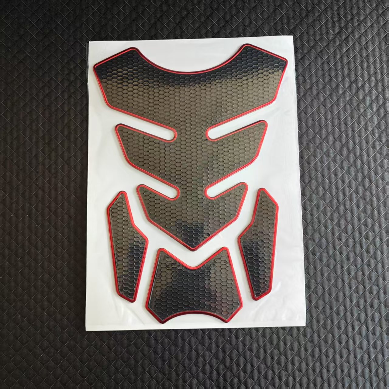 摩托车鱼骨贴 油箱贴 油壶贴 车贴 划痕贴纸浮雕立体贴花标签
