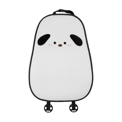 Cushion Lumbar Pillow Universal Car Lumbar – Waist support - ice-silk-plaid-puppy-seat-cushion-white-backrest