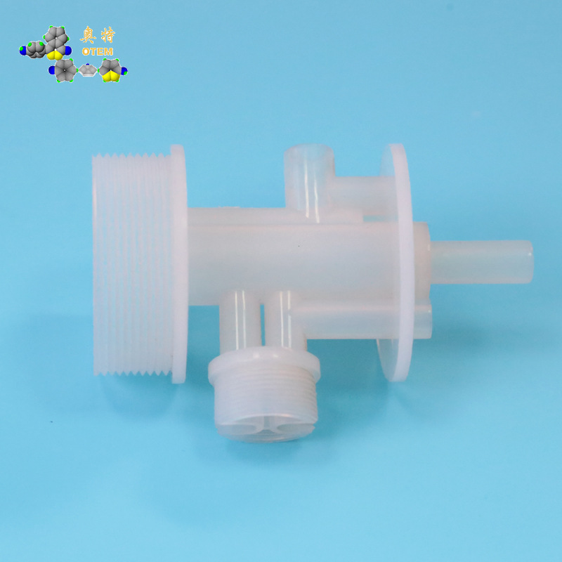 氟塑料PFA转接器转接零件 广东模具厂家数控CNC加工配件 塑料注塑