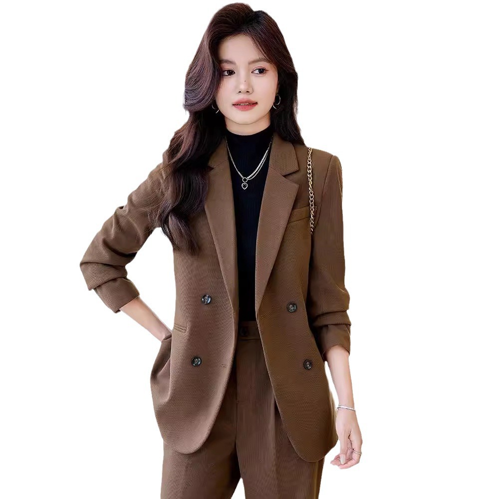 Apricot classic suit
