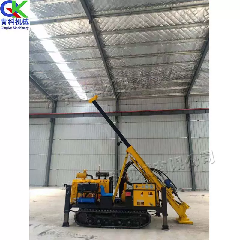 地质全液压勘探钻机工程履带式取芯钻机自走式地面自动打井设备