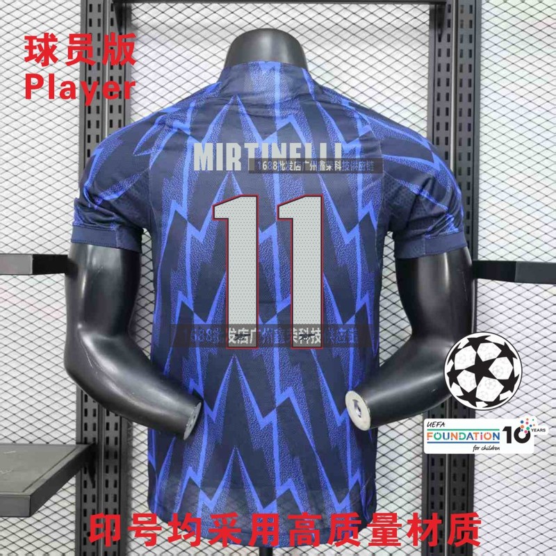 2526阿森纳主客场球衣球员版7号萨卡8号厄德高欧冠英超印号足球服|undefined