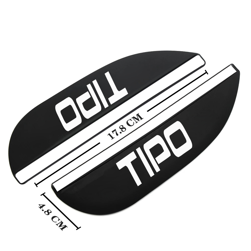Mirror Rain Guard – Fiat Rearview mirror rainproof sticker - fiat-15-tipo