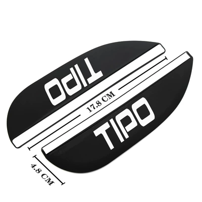 rain shield rain eyebrow change – Rearview mirror rainproof sticker - fiat-15-tipo