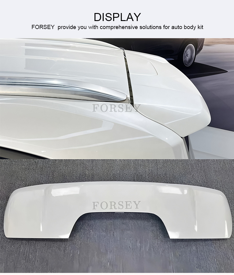 Suitable for 22-23 Prado LC300 off-road exterior upgrade and modification rear spoiler