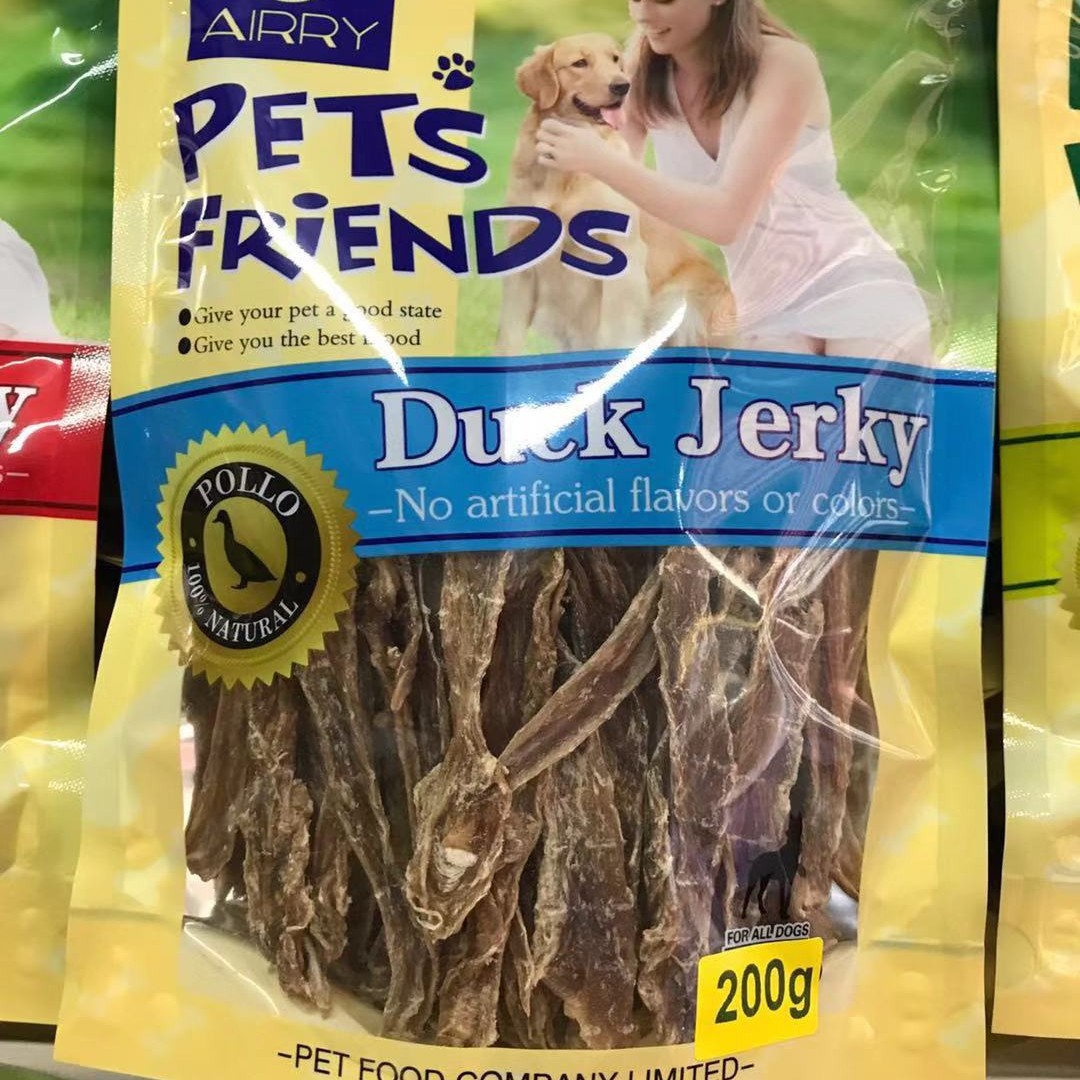AIRRY Pet snack jerky duck jerky chicken jerky beef