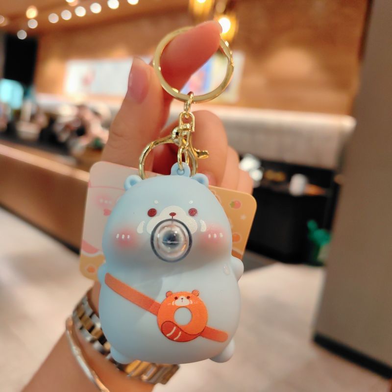 34g Weight Bag Pendant, Keychain Classification 1 Piece Quantity Casual, Holiday Occasion PVC Material Cartoon Character Pattern Unisex Gender Cute Style 1 Piece Cute Cartoon Character PVC Unisex Bag Pendant Keychain 21