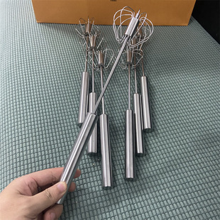 Say goodbye to manual! Out of Japan single! Food Grade 304 stainless steel semi-automatic household kitchen whisk egg beater