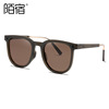 Folding banana three generations of new polarized sunglasses red sunglasses gradient gradient sunscreen P6215 driving female and male