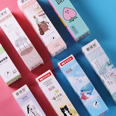 Ouchi Pen Refills Cute Cartoon 0.5 Black Gel Pen Refills 0.35 0.38 Ink Cartridge