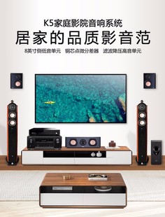Danish Crown Audio Speaker K5 King Series 5.1 Home Theater HIFI Fever Audio
