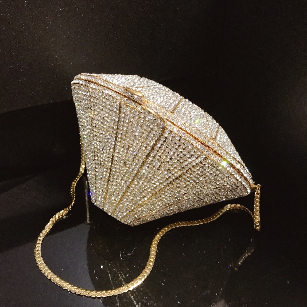 BL130 diamantes estereoscópicos bolsos de cristal de diamantes bolsos de banquete bolsos de mujer
