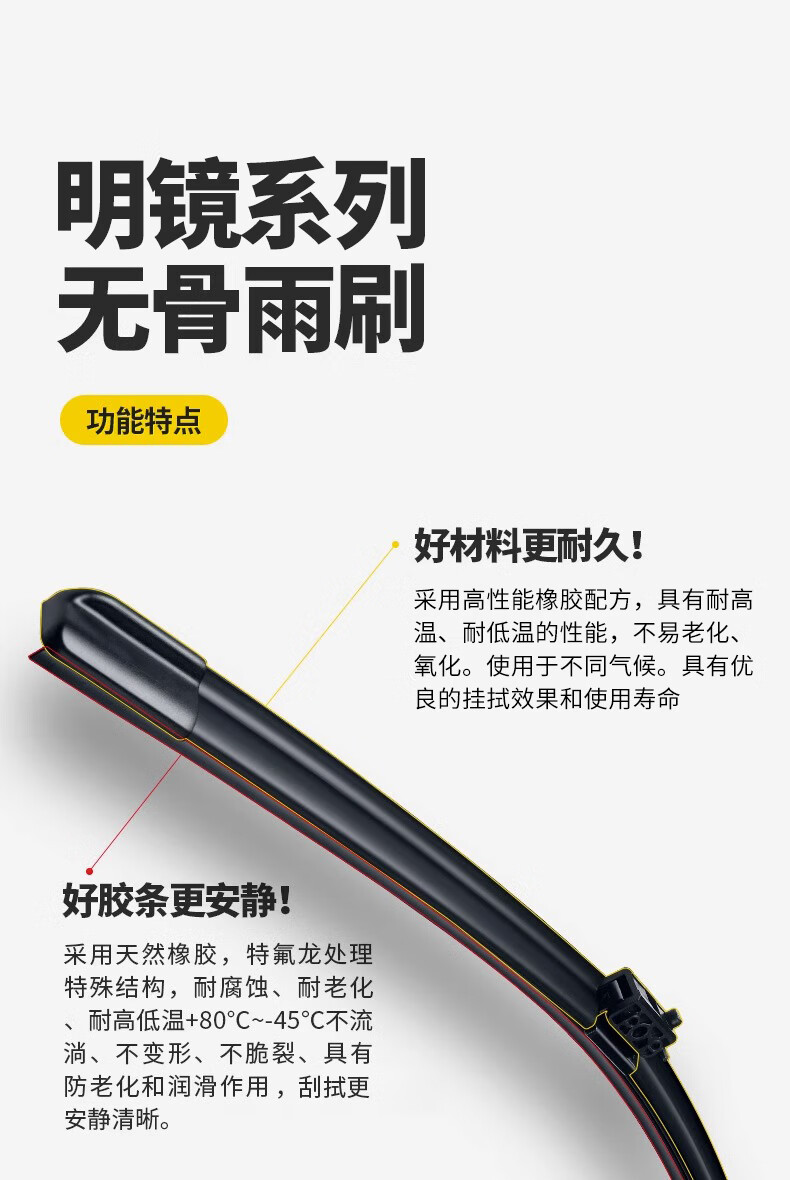 Suitable for wiper changan yidong PLUS wiper mute special yidong wiper 20/21/22/23 wiper