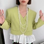 韩国多层不规则法式项链