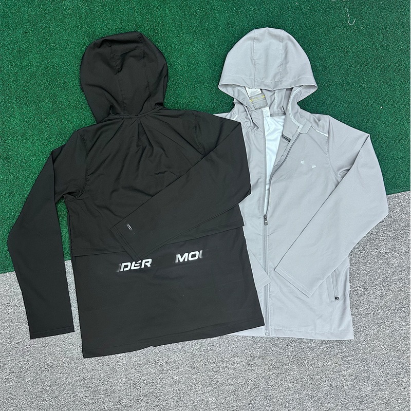 Wholesale teen jackets 2025 new spring and autumn men's casual stylish men's thin hooded outerwear