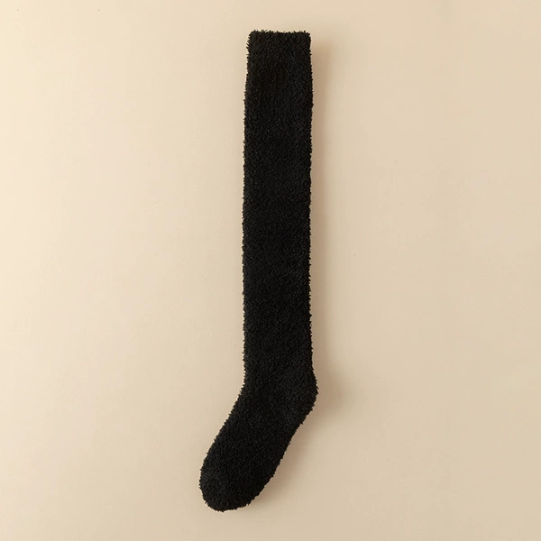 Black - over-the-knee socks (single color, six pairs starting)