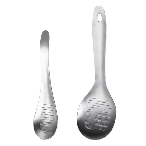 Cross-border 304 stainless steel grinder ginger grinder ginger rubbing spoon ginger milk ginger tea stirring spoon garlic wasabi machine