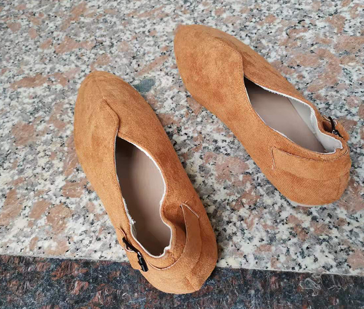 Neue V-förmige lässige Single für Mode, große Damen-Flachschuhe der Größe 43, minimalistisch sitzende Schuhe_voghion.com