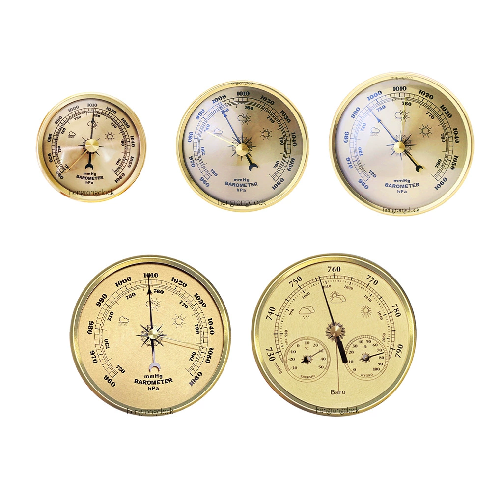 Барометр металлический бордюр дома трансграничные часы электронной коммерции ремесленный барометр к морю манометр