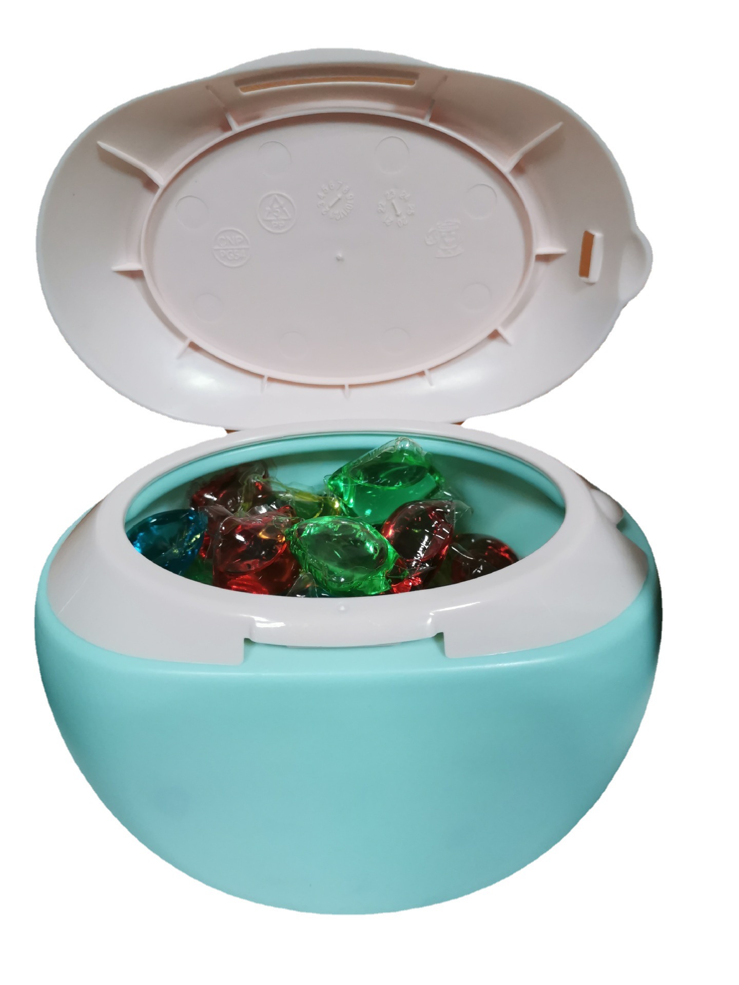 供应 80粒日韩版洗衣珠罐 80粒韩国版洗衣珠瓶 洗衣凝珠包装罐