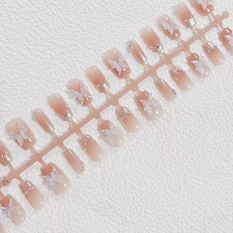 30 Pieces of Whole T010 Maple Leaf Butterfly Short Ladder Glitter Powder Cute Butterfly Blush Cat Eye Flash Fashion Elegant Manicure 30 Pieces of Whole T010 Maple Leaf Butterfly Short Ladder Glitter Powder Cute Butterfly Blush Cat Eye Flash Fashion Elegant Manicure