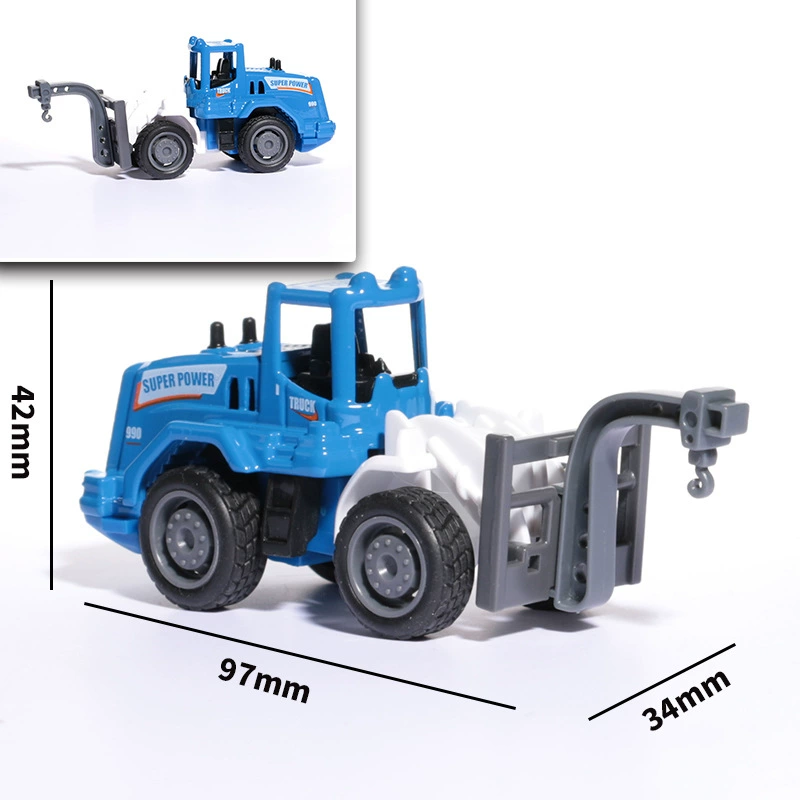 Toy car for boys, scale 1:64