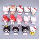 Cute Big Head melody kitty kitty doll baking cake scene decoration desktop ornaments