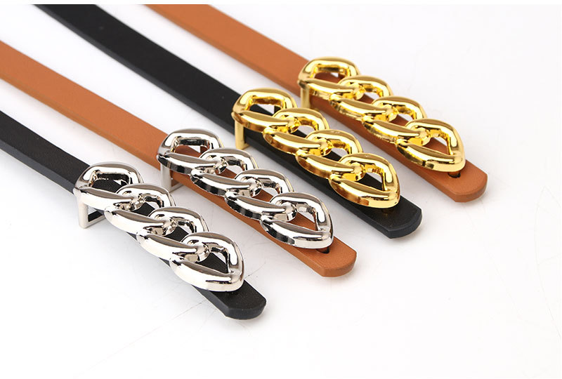Wholesale Simple Hollow Chain Buckle Belt Nihaojewelry display picture 1