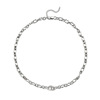 Brand necklace with pigtail hip-hop style suitable for men and women stainless steel for beloved, European style