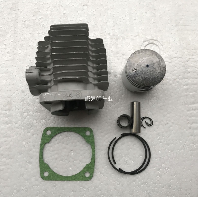 Mini motorcycle accessories, small sports car, off-road vehicle 49CC 2-stroke engine cylinder liner, cylinder block, piston liner