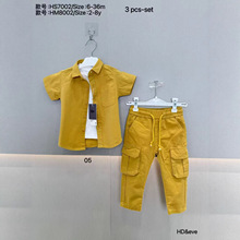 3in1 set���b���b2Y-8Y���Qshort shirt+T+pants�¿�3����HM8001