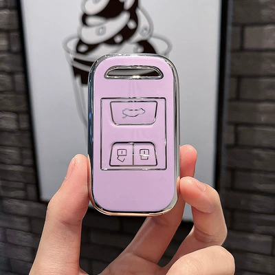 8pro/7Plus Kunpeng Edition e +, Car key bag - chery-e-smart-3-key-single-shell-purple