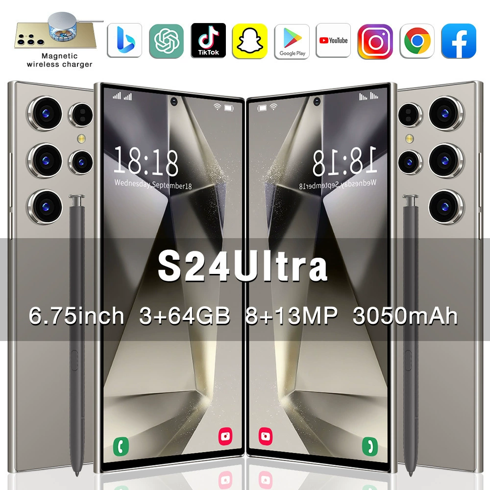 (Кросс-бордер торговля), S24, элитный смартфон, S24 Ultra, 6.75 дюйма, Android 3