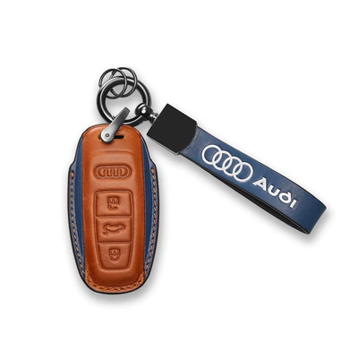 set a4l a6l q5l a3 q3: Static Rod/Key Bag - light-brown-audi-b
