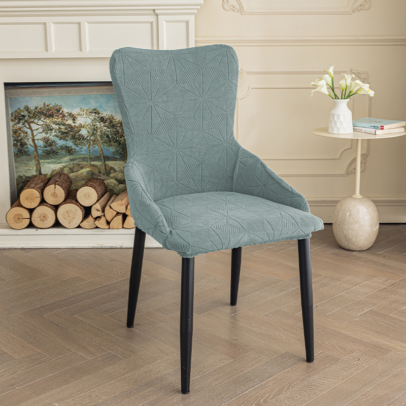 Cubierta de silla elástica Reposabrazos de forma especial cubierta de silla simple engrosada polar apoyabrazos respaldo integrado cuatro estaciones