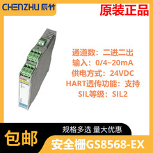 辰竹原装正品GS8568-EX  二进二出 模拟量输出隔离式安全栅