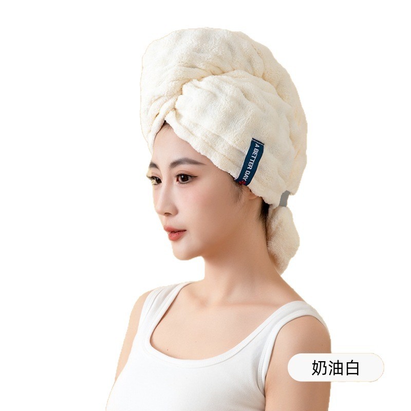 干发帽超强吸水速干一片式2025年新款女成人长发免吹包头发大毛巾|undefined