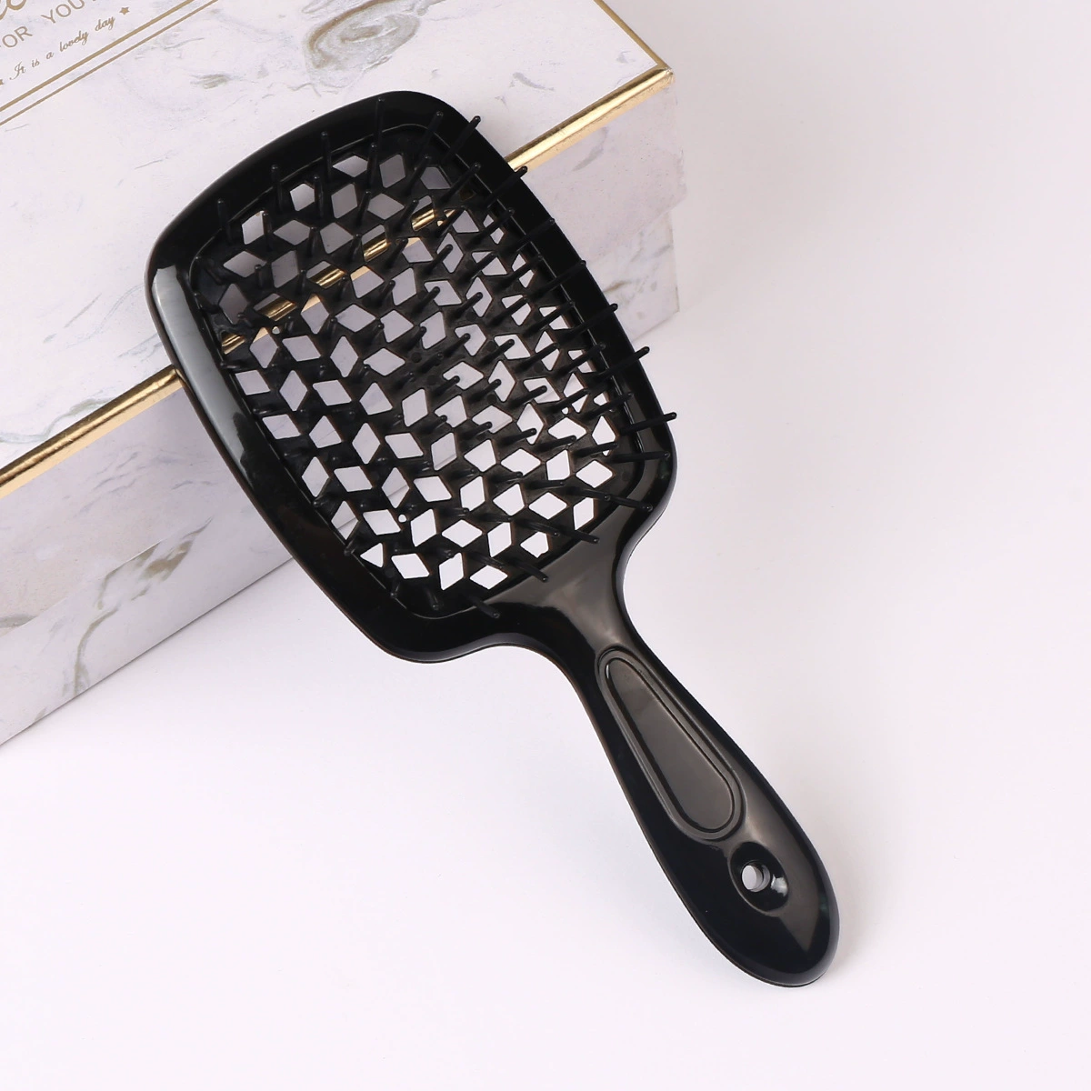 Brush, curly air bag, massager, adds volume