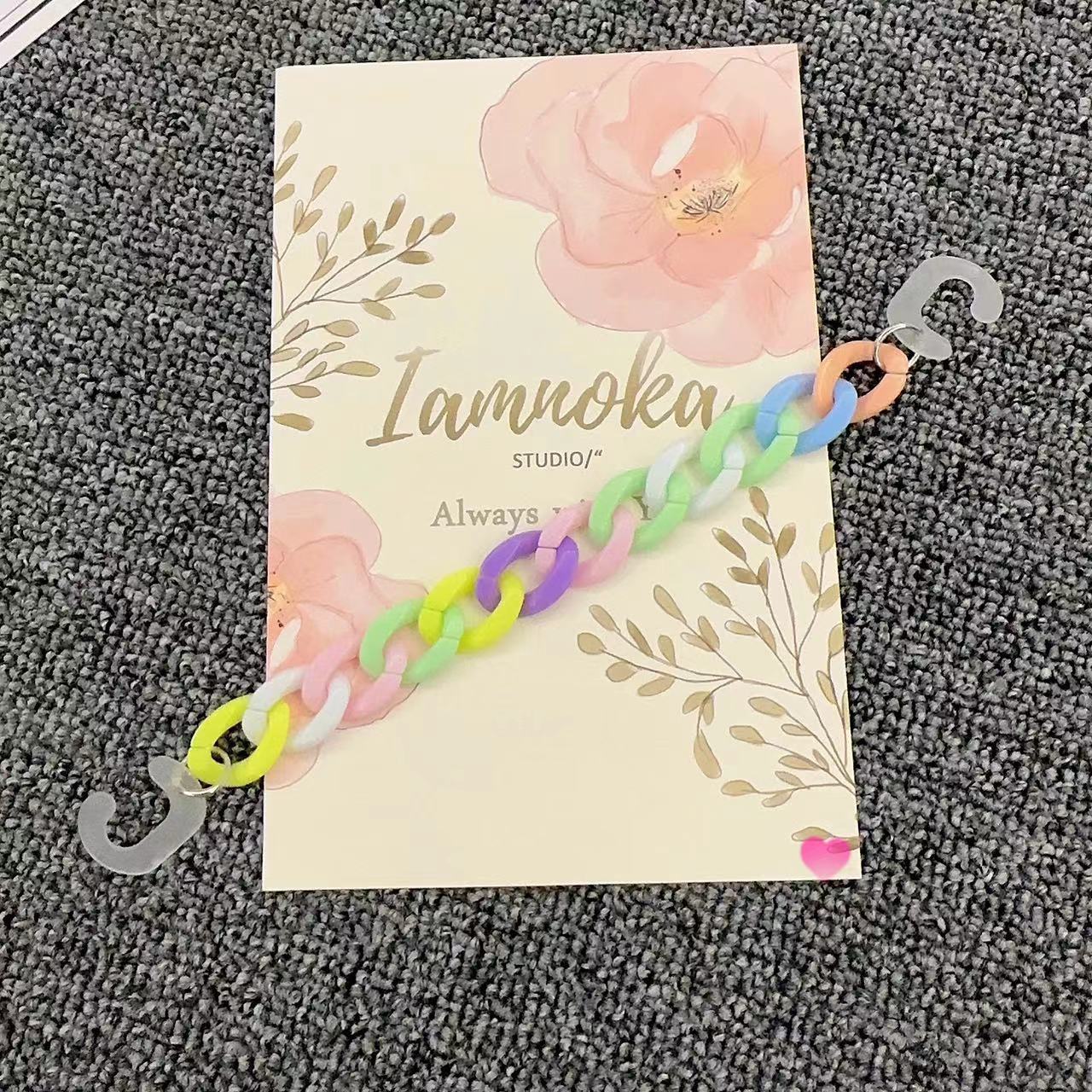 K1712-[화려한] 아크릴 체인 (1)