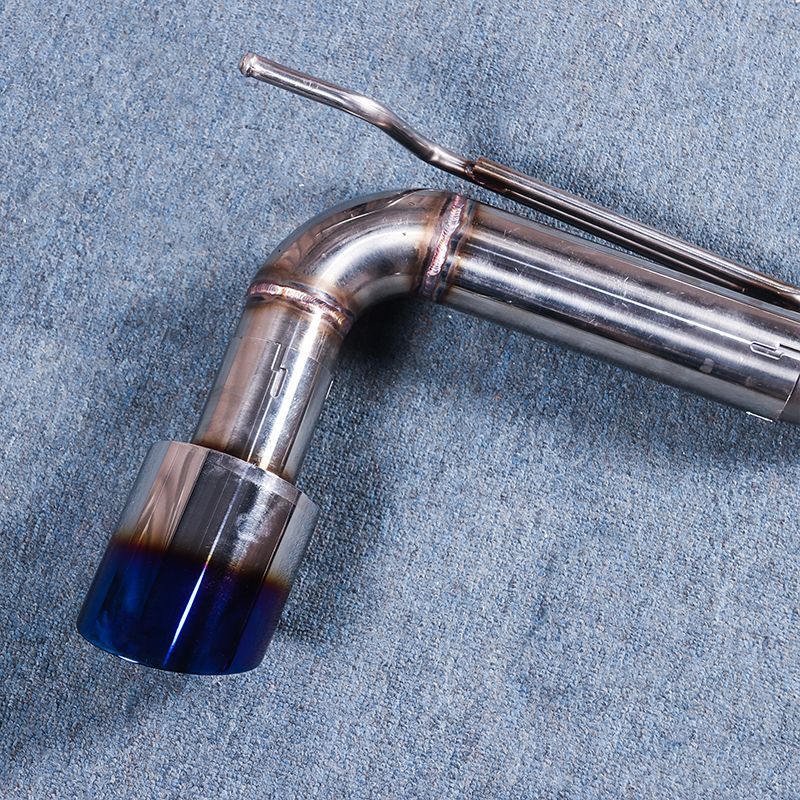 Golf 6 7.5 7 8 Scirocco Car Exhaust Pipe Upgrade Tail Section Swallowtail Dual Outlet Quad Outlet Middle Outlet Accessories