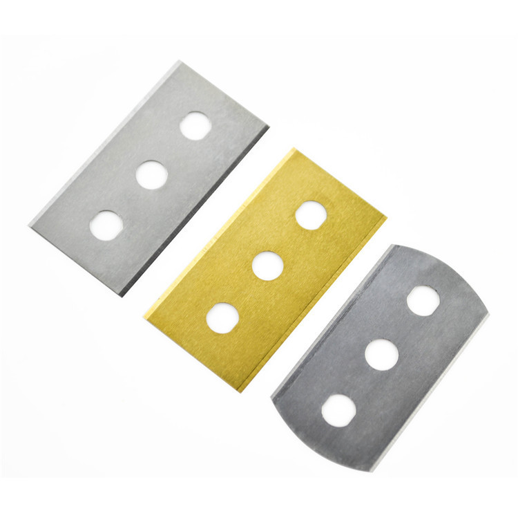 Three-hole film scraper, carpet blade, HSS high-speed steel three-hole scraper, supplied by manufacturer Three-hole film scraper, carpet blade, HSS high-speed steel three-hole scraper, supplied by manufacturer
