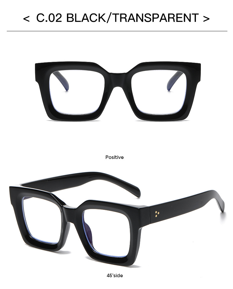 45g Weight Full Frame Glasses Structure Sunglasses Classification Ac, UV400 Protection Lens Material Square Glasses Style Travel, Fishing Occasion Solid Color Pattern All Seasons Season Women's Gender Basic, Lady Style Basic Lady Solid Color Ac UV400 Protection Square Full Frame Women's Sunglasses 4