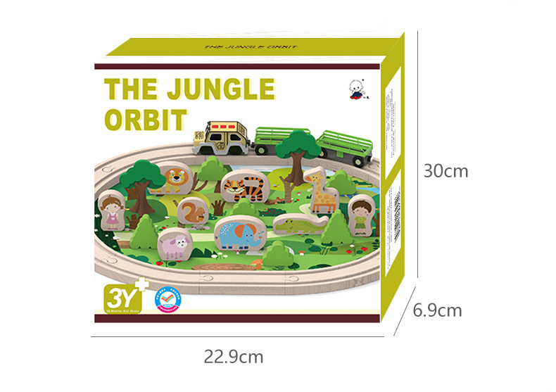 Bloques de construcción educativos de juguetes de trenes para niños de 4 a 6 años, juego de vías de tren para niños y niñas, venta al por mayor transfronteriza.