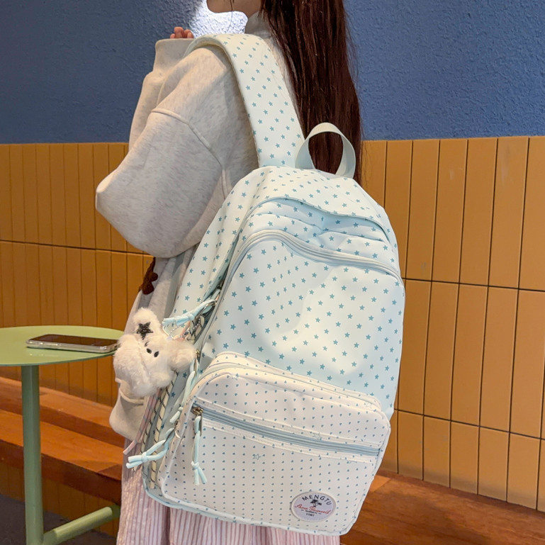 2026 new style backpack, casual school bag, large-capacity backpack for women, college student backpack, stylish and trendy design