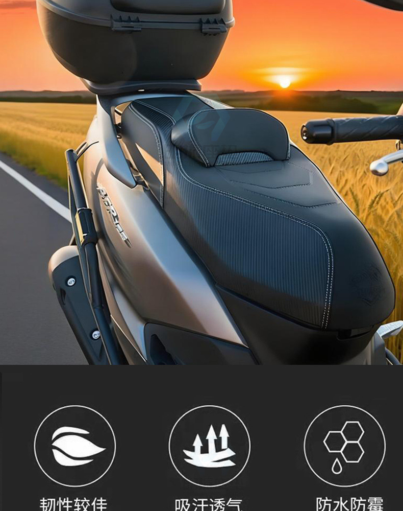 Suitable for Haojue Afr125 Seat Cushion Assembly Afr125 Lumbar Support Motorcycle Seat Cushion Modified Seat Saddle Shock Absorption
