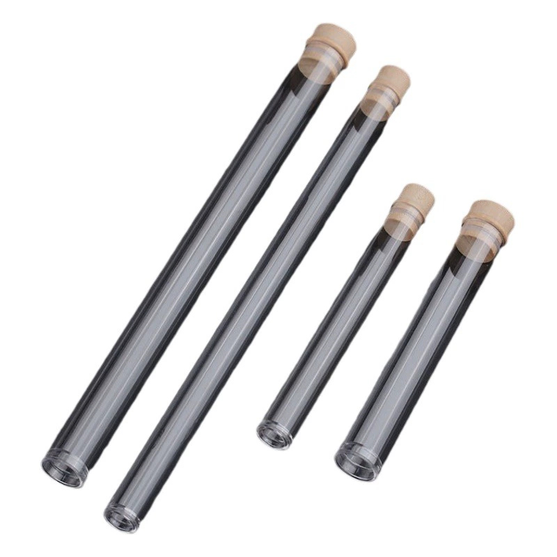 Производитель поставки прозрачная ароматизатичная трубка акриловая ароматизатичная трубка для домашнего ароматизатика пластиковая ароматизатичная бочка для агарового сандалового дерева для оптовой продажи