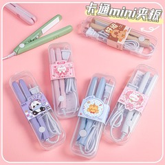 クリップ漫画ミニ小型パワー前髪ふんわりしていて、学生の女性ヘアアイロンの神器を傷つけない