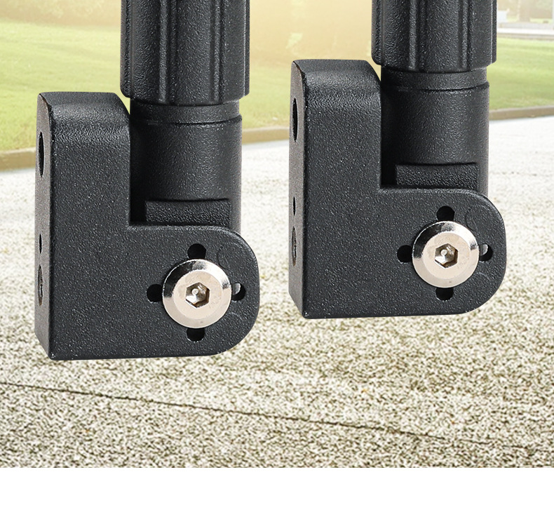 Universal Compatible Electric Vehicle Aluminum Alloy Foldable Round Foot Pedal, Thickened and Durable Front Footrest, Original Vehicle Wear-Resistant Accessory