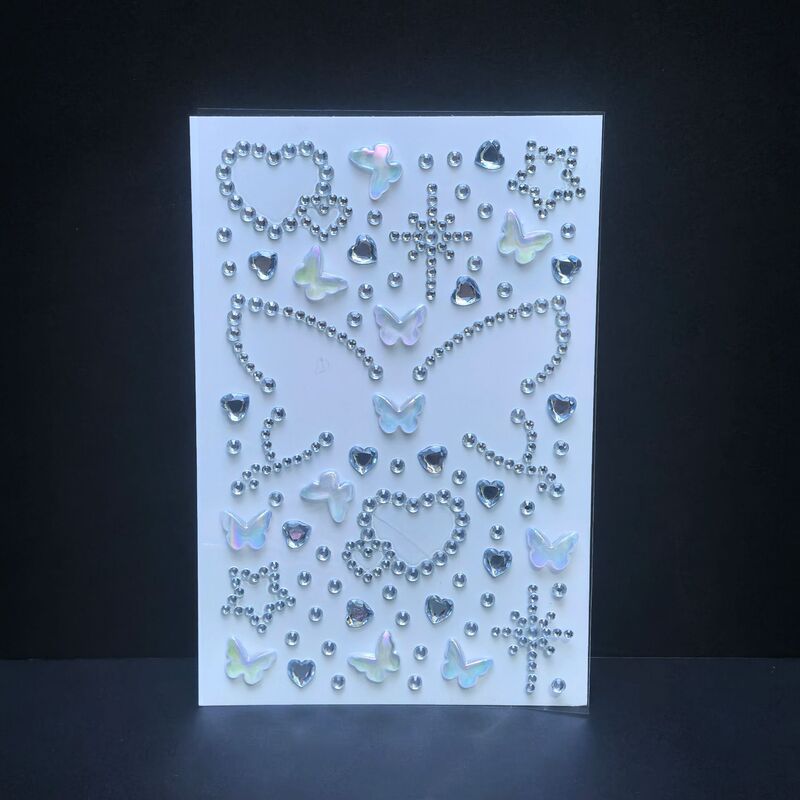 Gemstone Stickers for Girls and Kidsren Crystal Stickers Red Heart Diamond Stickers on the Face of Pregnant Women Belly Stickers 3D Stereo